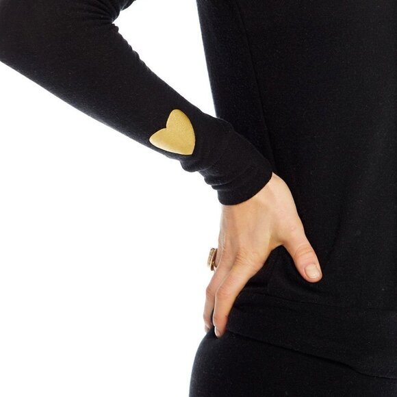 Chaser Golden Saturday Graphic Print Cozy Knit Pullover Sweatshirt NWT XS - Picture 4 of 13